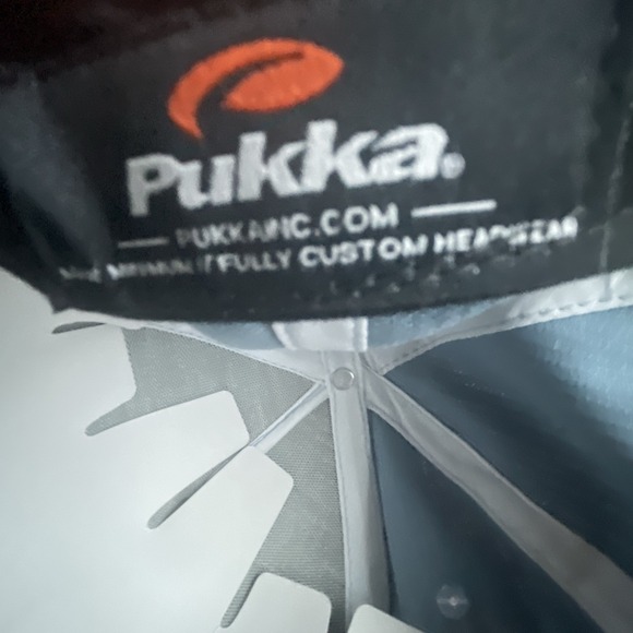 GRIFFIN ARCHER LOGO Corduroy Hat By Pukka Blue‎ Adjustable New - Picture 7 of 7